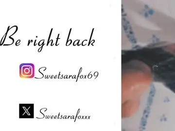Chaturbate Watch Live Sex Cams of sweetsarafoxxx