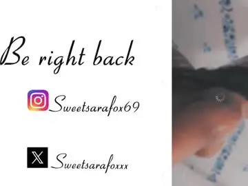 Chaturbate Best live sex cam show of sweetsarafoxxx