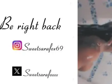 Chaturbate Live Sex of sweetsarafoxxx