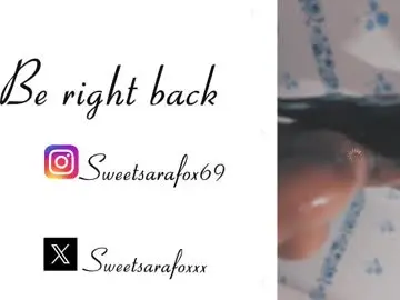 Chaturbate Best live sex cam show of sweetsarafoxxx