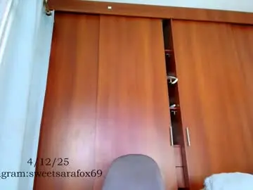 Chaturbate Live Porn of sweetsarafoxxx