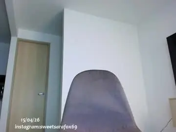 Chaturbate Best live sex cam show of sweetsarafoxxx