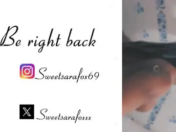 Chaturbate Adult Video Chat of sweetsarafoxxx