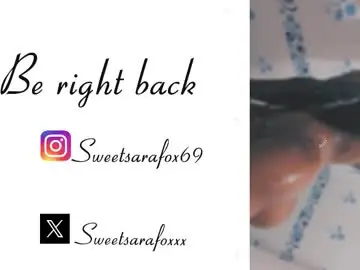 Chaturbate Adult Webcams of sweetsarafoxxx