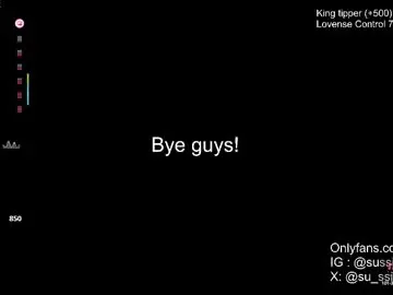 Chaturbate Best live sex cam show of su_ssie