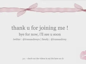 Chaturbate Live Porn of transaubrey