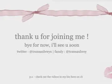 Chaturbate Sex Chat of transaubrey