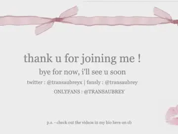 Chaturbate Sex Cam of transaubrey