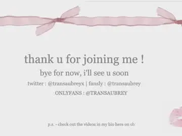 Chaturbate Sex Cam of transaubrey