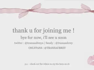 Chaturbate Nude Webcam of transaubrey