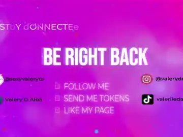 Chaturbate Best live sex cam show of valerydealba91