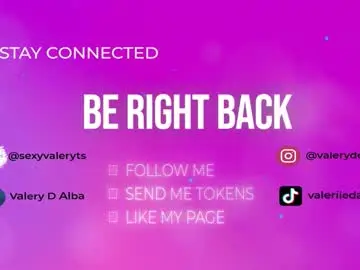 Chaturbate Adult Webcams of valerydealba91