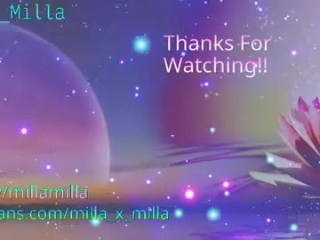 Chaturbate Adult Webcams of milla_milla