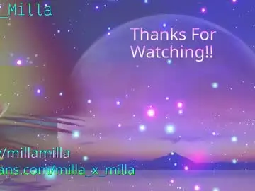 Chaturbate Live Porn of milla_milla