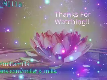 Chaturbate Live Sex Cam of milla_milla