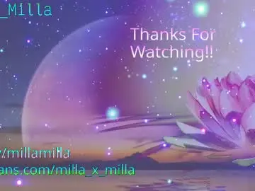 Chaturbate Sex Cam of milla_milla