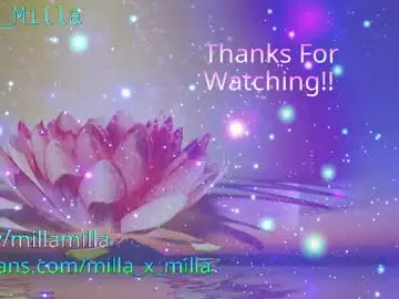 Chaturbate Free Live Porn of milla_milla