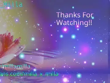 Chaturbate Adult Webcams of milla_milla