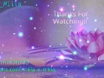 Chaturbate Best Webcam of milla_milla