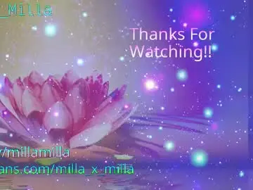 Chaturbate Best Webcam of milla_milla