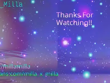 Chaturbate Live Sex of milla_milla