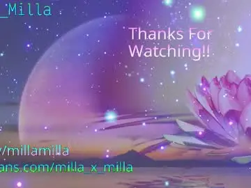Chaturbate Live Sex Cam of milla_milla