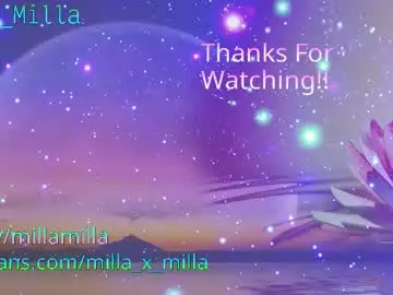 Chaturbate Private Sex Chat of milla_milla