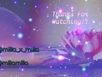 Chaturbate Adult Webcams of milla_milla