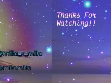 Chaturbate Live Sex of milla_milla