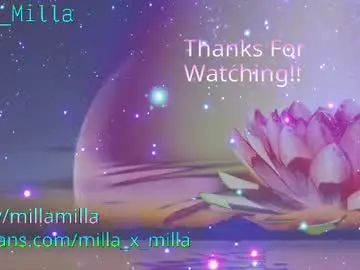 Chaturbate Watch Live Sex Cams of milla_milla