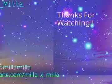 Chaturbate Free Porn Cam of milla_milla