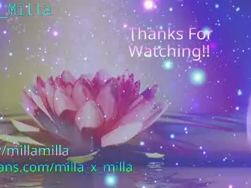 Chaturbate Best Webcam of milla_milla
