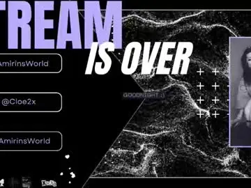 Chaturbate Best live sex cam show of amirinsworld