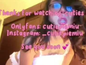 Chaturbate Free Porn Cam of cutiepiemiu