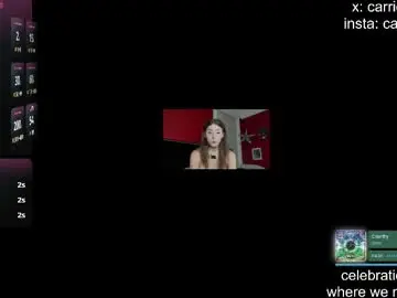 Chaturbate Nude Webcam of carriemadsin