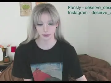 Chaturbate Sex Chat of deserve_dessert