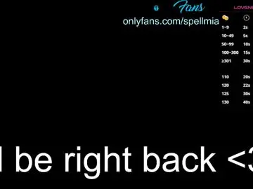 Chaturbate Live Sex Cam of miaspell