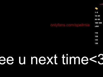 Chaturbate Live Sex of miaspell