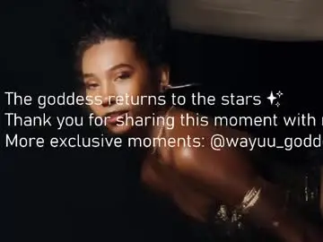 Chaturbate Best live sex cam show of wayuu_goddess