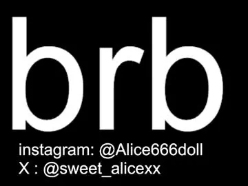 Chaturbate Sex Cam of alice666doll