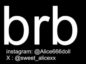 Chaturbate Live Sex Cam of alice666doll