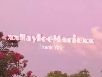 Chaturbate Free Live Porn of xxhayleemariexx
