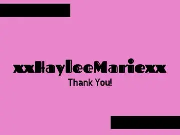 Chaturbate Live Porn of xxhayleemariexx